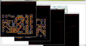 This is what it all of the previews will look like for a two sided PCB.